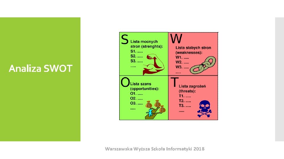 Analiza SWOT Warszawska Wyższa Szkoła Informatyki 2018 