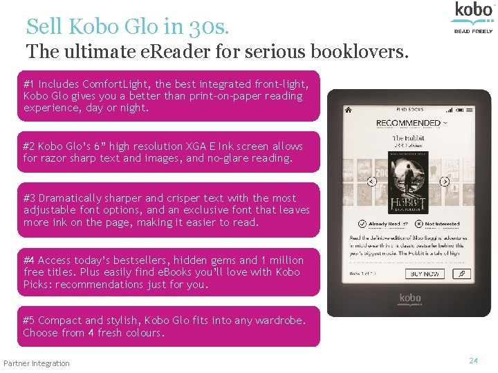 Sell Kobo Glo in 30 s. The ultimate e. Reader for serious booklovers. #1