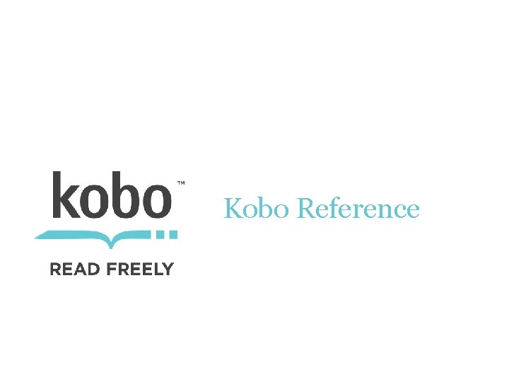 Kobo Reference 