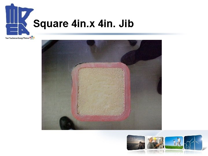 Square 4 in. x 4 in. Jib 