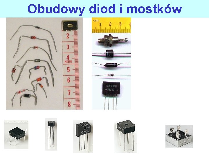 Obudowy diod i mostków 