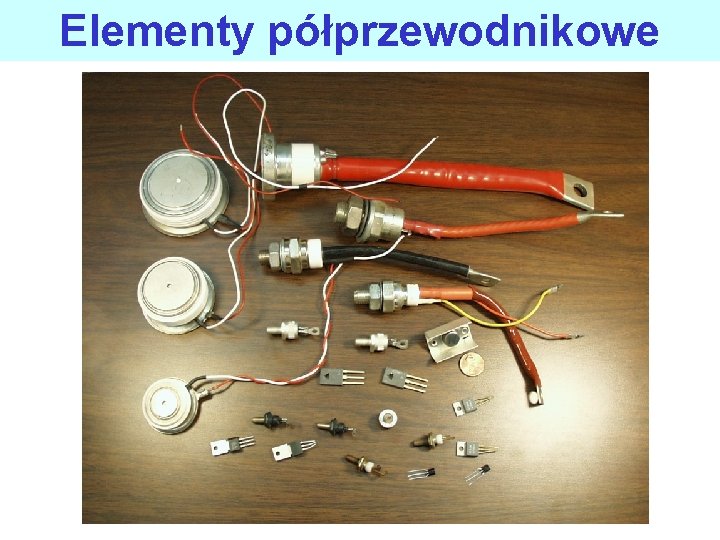 Elementy półprzewodnikowe 