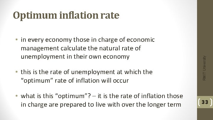  • in every economy those in charge of economic management calculate the natural