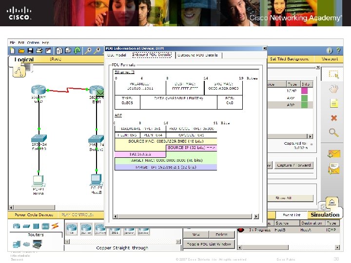 Inbound/Outbound PDU Window The Inbound and Outbound PDU Details tabs display the details of