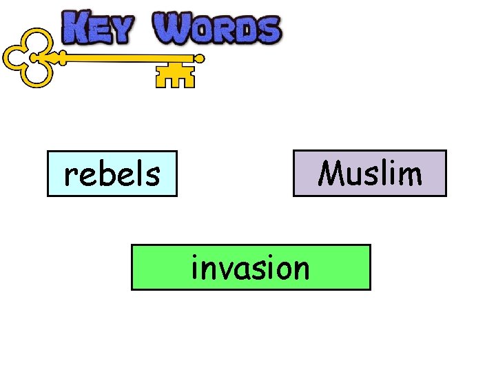 Muslim rebels invasion 