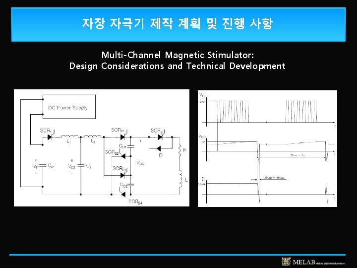 자장 자극기 제작 계획 및 진행 사항 Multi-Channel Magnetic Stimulator: Design Considerations and Technical