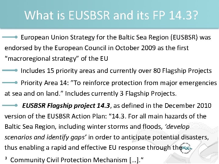 European Union Strategy for the Baltic Sea Region