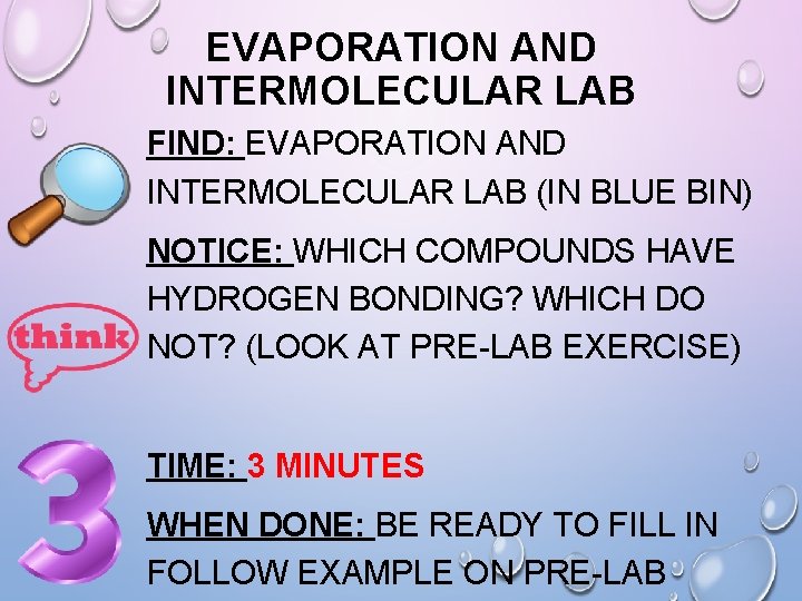 UNIT 4 COVALENT BONDING DAY 8 INTERMOLECULAR FORCES