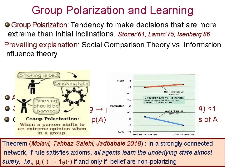 Group Polarization and Learning Group Polarization: Tendency to make decisions that are more extreme