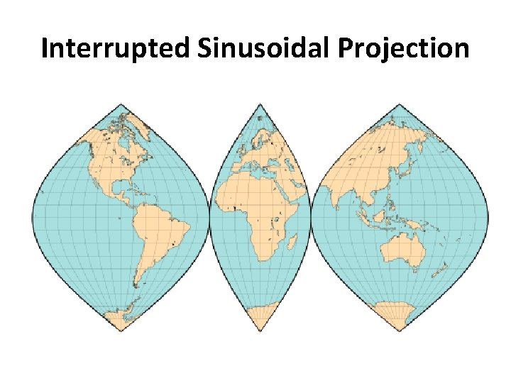 Interrupted Sinusoidal Projection 