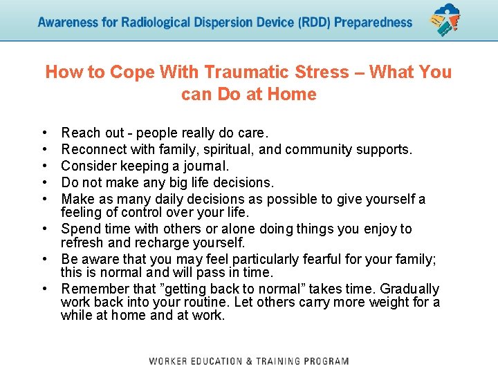 How to Cope With Traumatic Stress – What You can Do at Home •