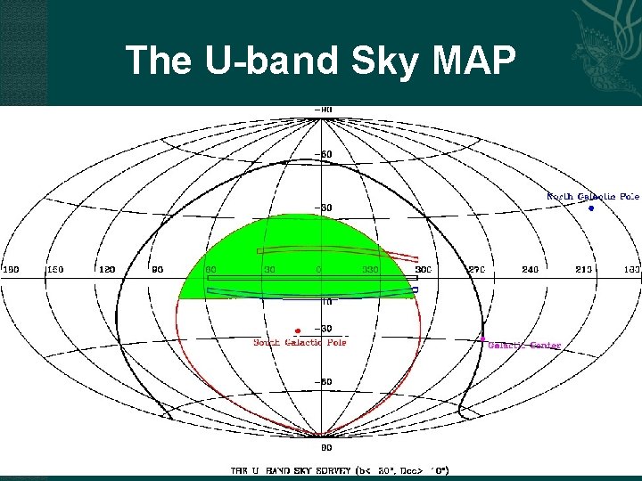 The U-band Sky MAP 