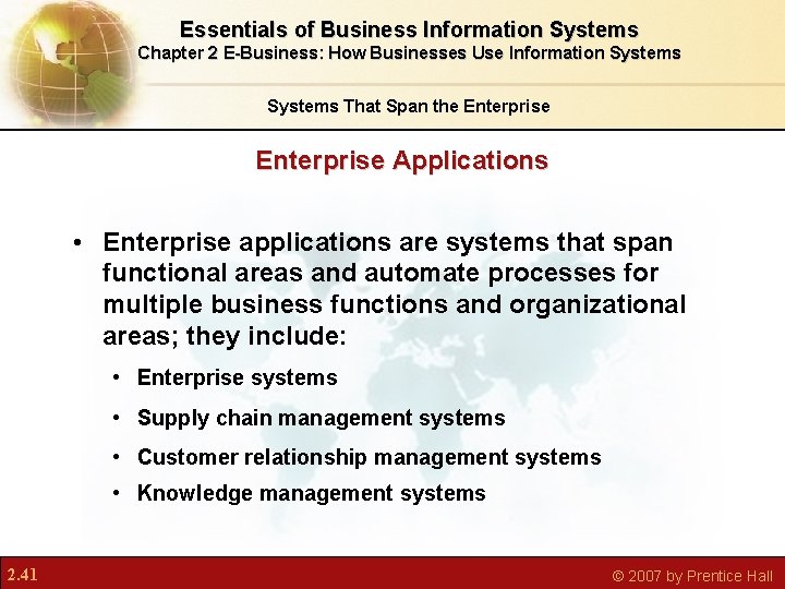 Essentials of Business Information Systems Chapter 2 E-Business: How Businesses Use Information Systems That Essentials of Business Information Systems Chapter 2 E-Business: How Businesses Use Information Systems That