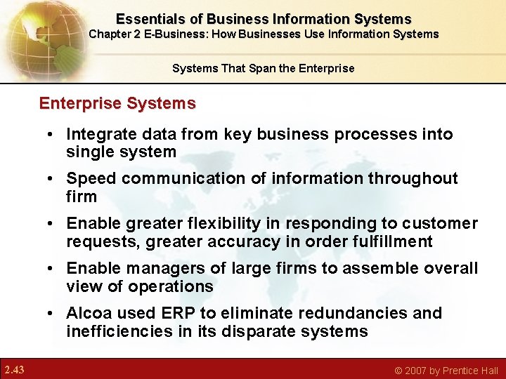 Essentials of Business Information Systems Chapter 2 E-Business: How Businesses Use Information Systems That Essentials of Business Information Systems Chapter 2 E-Business: How Businesses Use Information Systems That