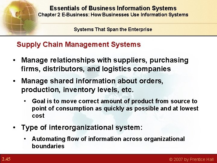 Essentials of Business Information Systems Chapter 2 E-Business: How Businesses Use Information Systems That Essentials of Business Information Systems Chapter 2 E-Business: How Businesses Use Information Systems That