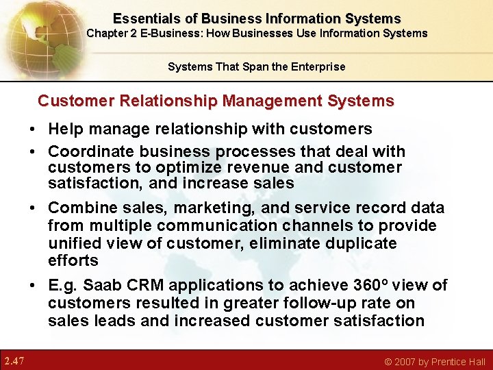 Essentials of Business Information Systems Chapter 2 E-Business: How Businesses Use Information Systems That Essentials of Business Information Systems Chapter 2 E-Business: How Businesses Use Information Systems That
