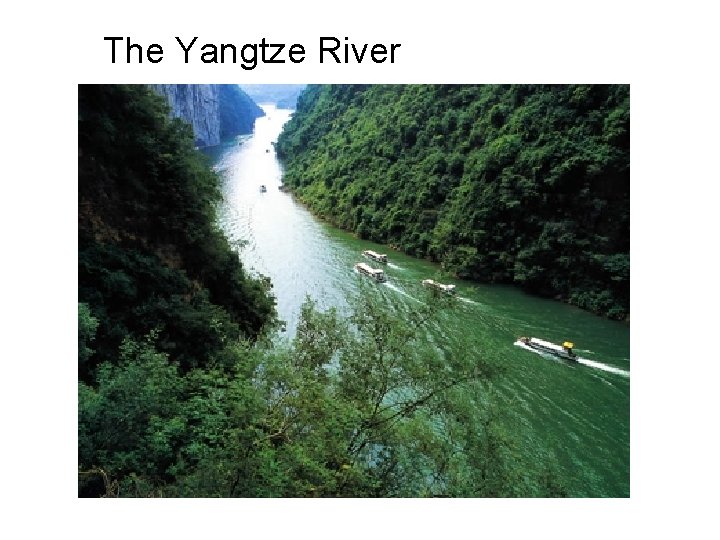 The Yangtze River 