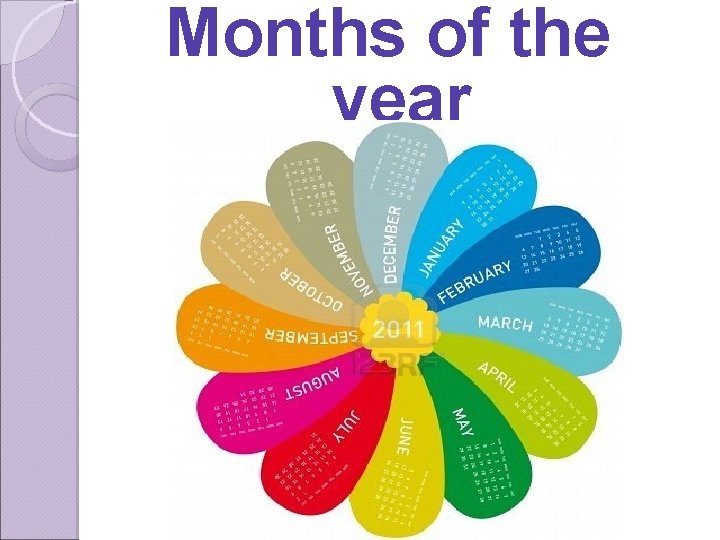 Months of the year 