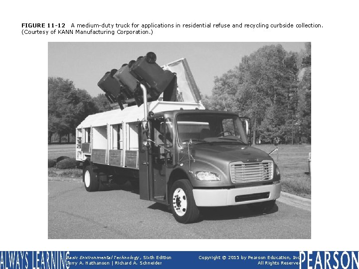 FIGURE 11 -12 A medium-duty truck for applications in residential refuse and recycling curbside