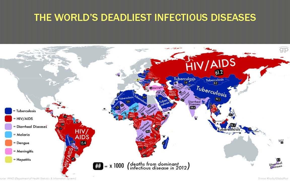 THE WORLD’S DEADLIEST INFECTIOUS DISEASES 