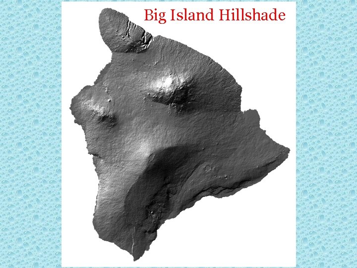 Big Island Hillshade 