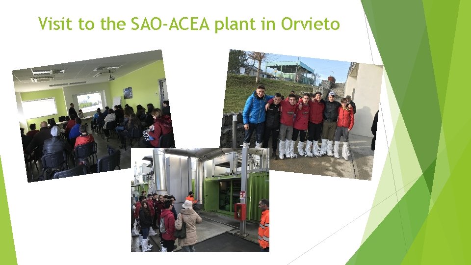 Visit to the SAO-ACEA plant in Orvieto 