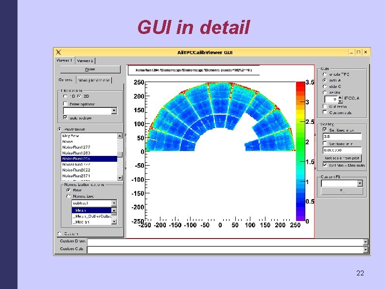 GUI in detail 22 