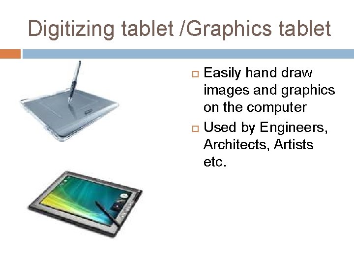 Digitizing tablet /Graphics tablet Easily hand draw images and graphics on the computer Used