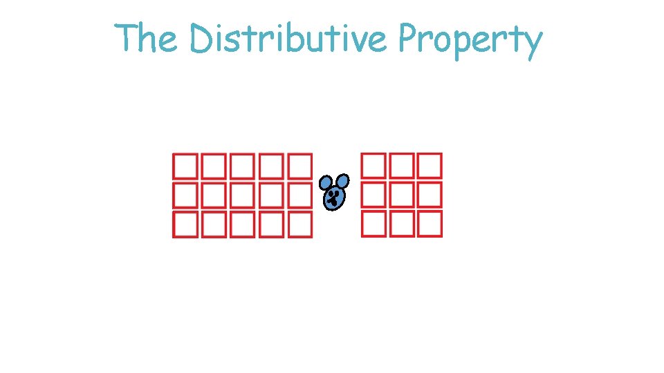 The Distributive Property The Distributive Property