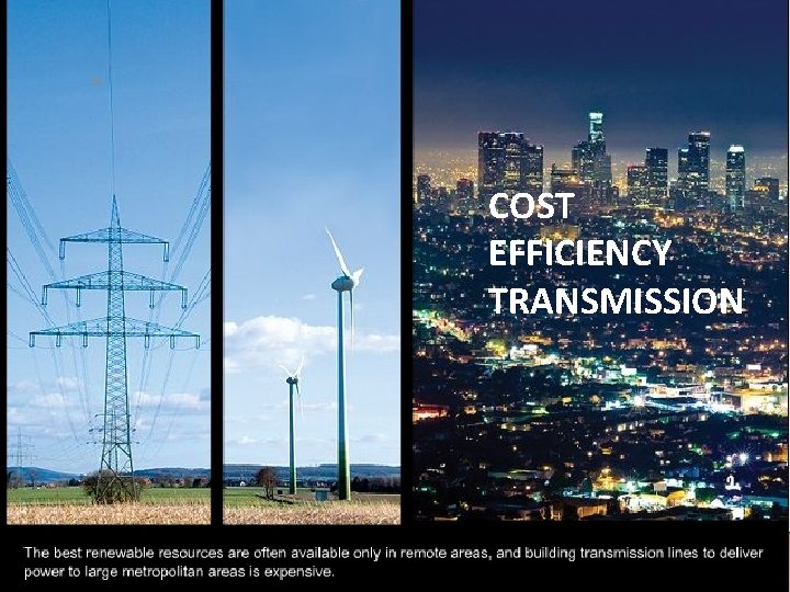 16 COST EFFICIENCY TRANSMISSION 