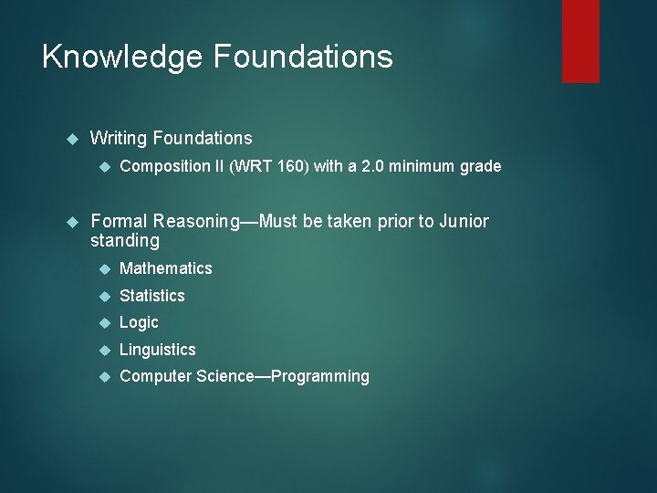 General Education at Oakland University General Education Broadbased