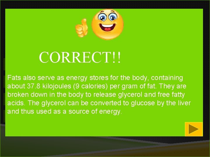 1 Which is the best time for exercise? CORRECT!! 1) Early morning also serve