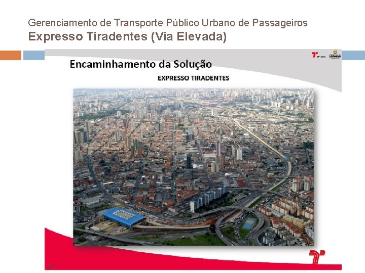 Gerenciamento de Transporte Público Urbano de Passageiros Expresso Tiradentes (Via Elevada) 