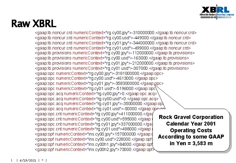 Raw XBRL <gaap: lb. noncur. crd numeric. Context="rg. cy 00. jpy">-310000000. </gaap: lb. noncur.
