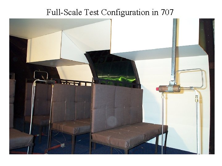 Full-Scale Test Configuration in 707 