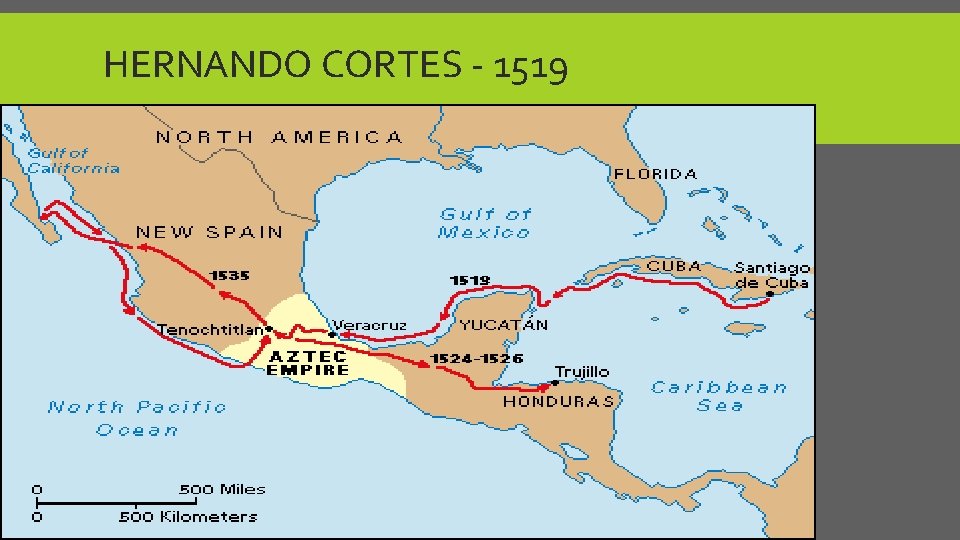 HERNANDO CORTES - 1519 