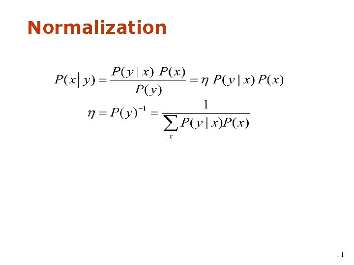 Normalization 11 