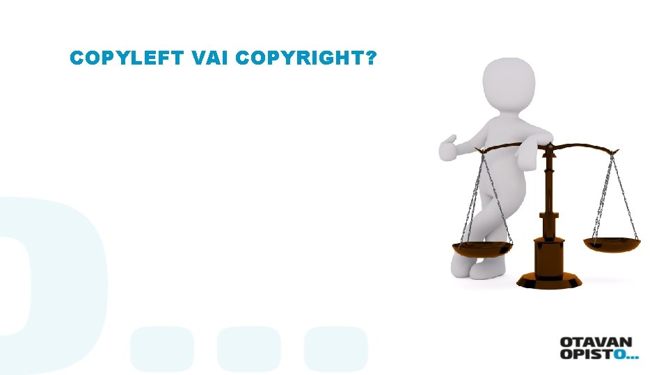 COPYLEFT VAI COPYRIGHT? 