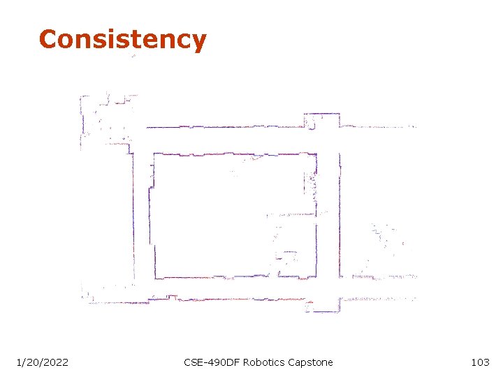 Consistency 1/20/2022 CSE-490 DF Robotics Capstone 103 
