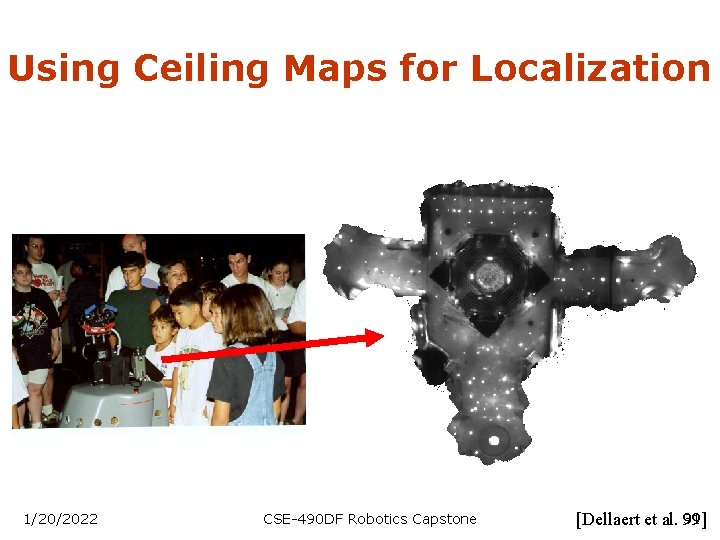 Using Ceiling Maps for Localization 1/20/2022 CSE-490 DF Robotics Capstone [Dellaert et al. 31