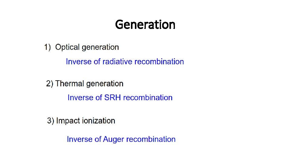 Generation 