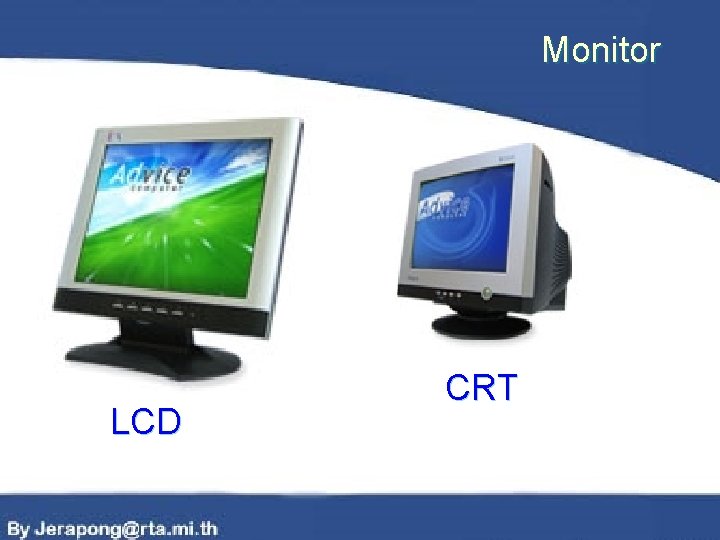 Monitor LCD CRT 