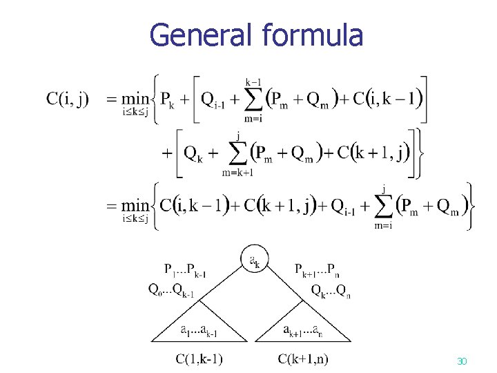 General formula 30 General formula 30