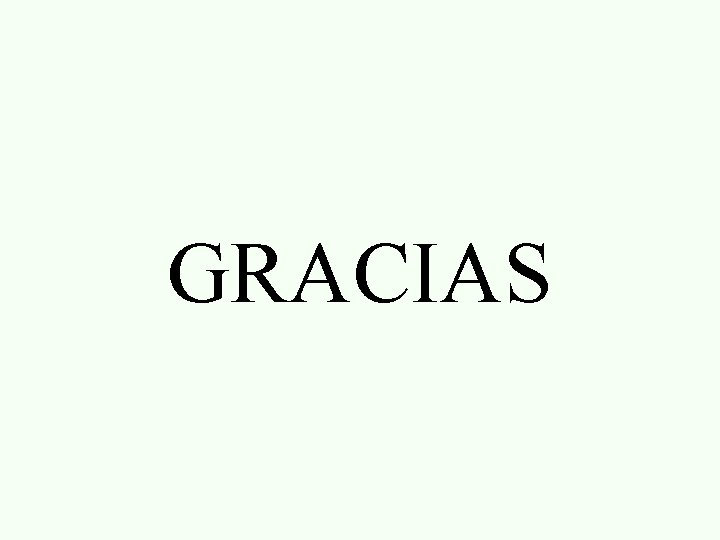 GRACIAS 