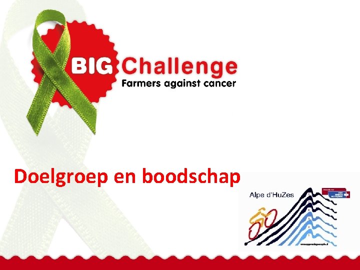 Doelgroep en boodschap 