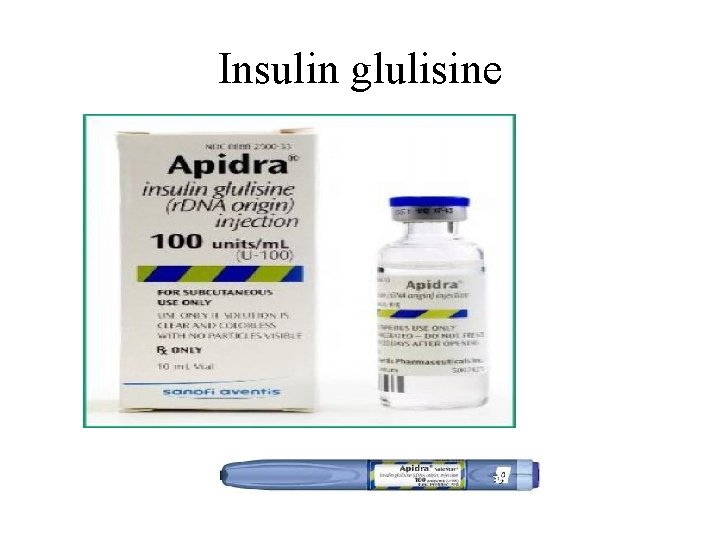 Insulin glulisine 