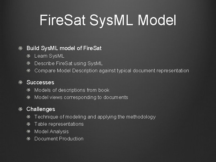 Fire. Sat Sys. ML Model Build Sys. ML model of Fire. Sat Learn Sys.