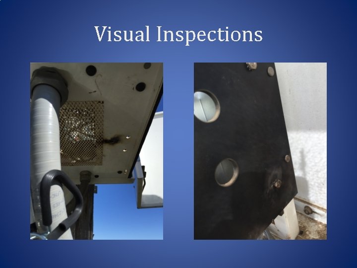 Visual Inspections 