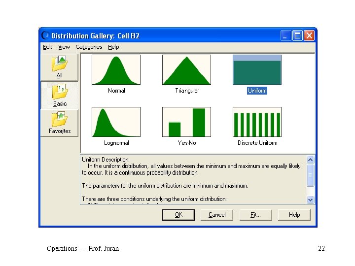 Operations -- Prof. Juran 22 ©The Mc. Graw-Hill Companies, Inc. , 2004 
