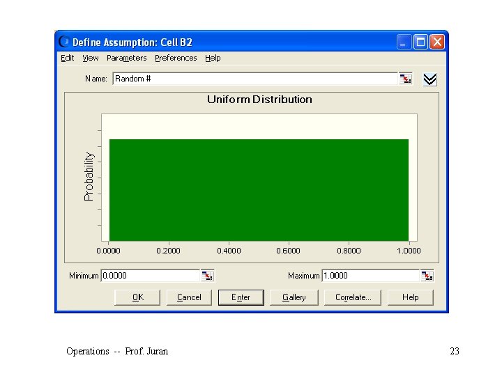 Operations -- Prof. Juran 23 ©The Mc. Graw-Hill Companies, Inc. , 2004 